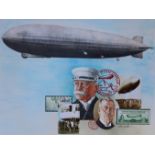 Chris Calle (B. 1961) "Graf Zeppelin"
