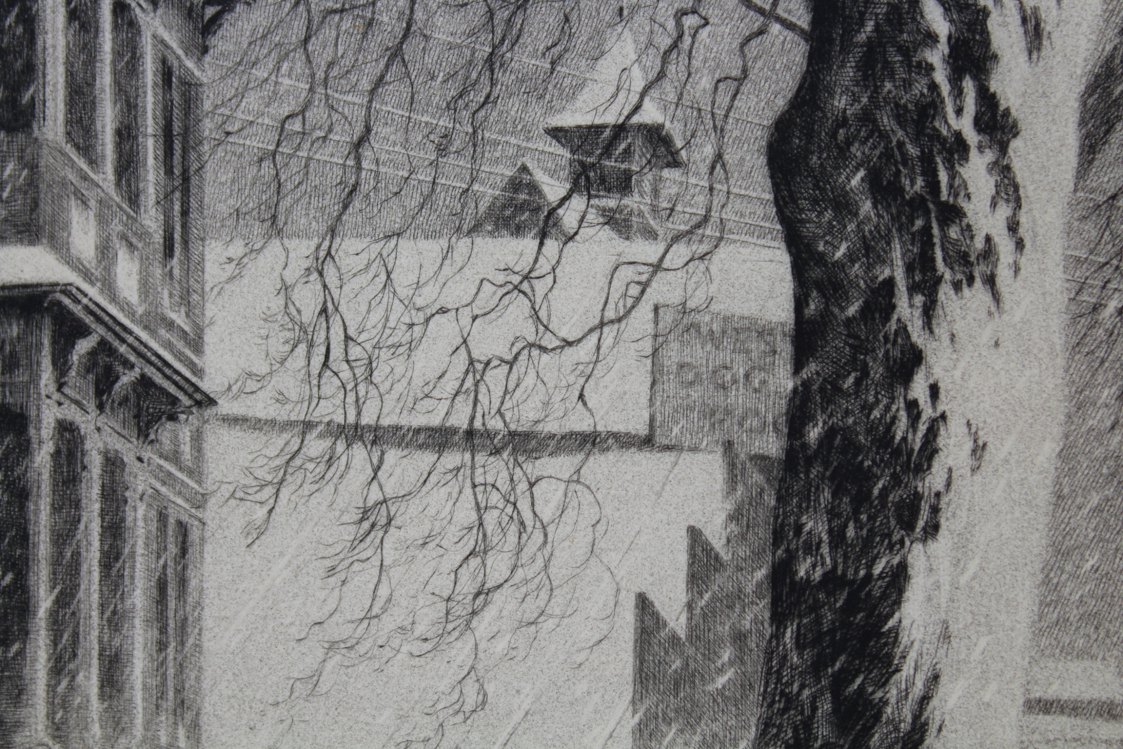 Martin Lewis (1881-1962) "Winter on White Street" - Image 3 of 10