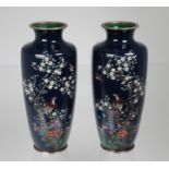 (2) Japanese Cloisonne Vases