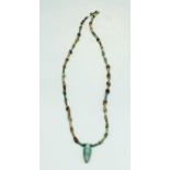 Egyptian Faience Bead Necklace, ca. 664 - 332 BC