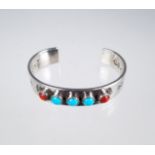 Lag-Zuni Sterling & Turquoise Bracelet