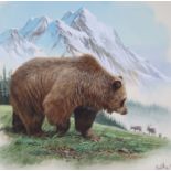 Don Balke (B. 1933) "Alaska Brown Bear"