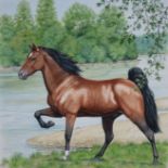 Peter Barrett (B. 1935) Tennessee Walker Horse