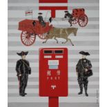 Erik Nitsche (1908 - 1998) "Japan Postal Relics"