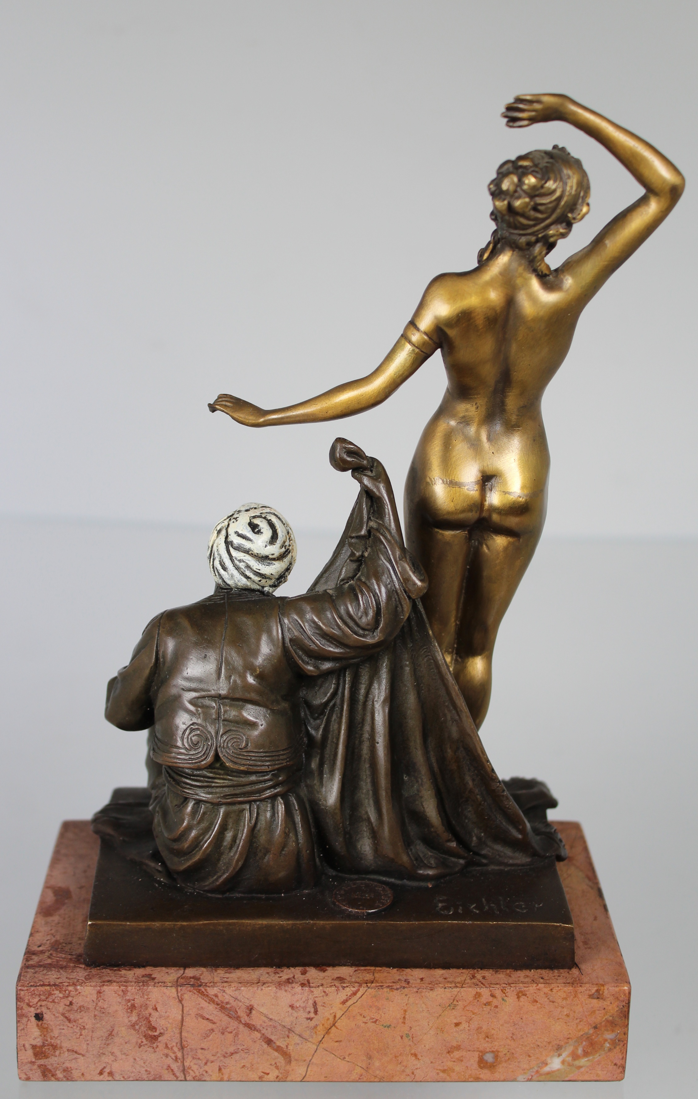 After Theodor Eichler, Orientalist Bronze - Bild 4 aus 6