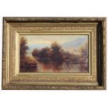 Antique Hudson River School Painting, Signed