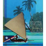 Howard Koslow (1924 - 2016) "Marshall Islands"