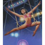 Howard Koslow (1924 - 2016) "Aerialist"