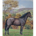 Peter Barrett (B. 1935) "Morgan Horse"