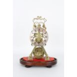 Antique English Skeleton Clock