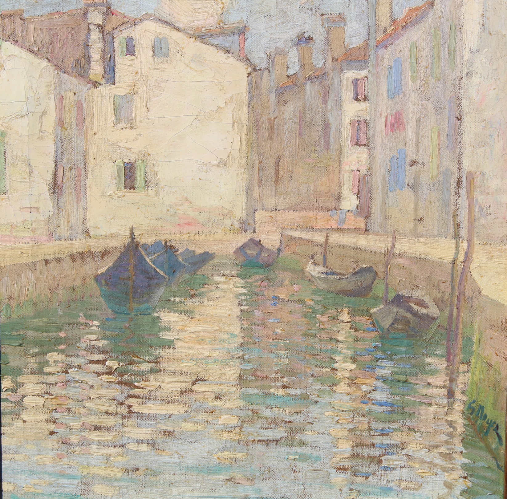 George Loftus Noyes (1864 - 1954) Venice Italy - Image 3 of 6