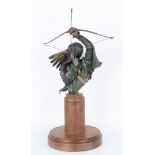 Dave McGary "Point of No Return" Bronze Bust