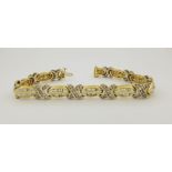 14K Gold Diamond Tennis Bracelet