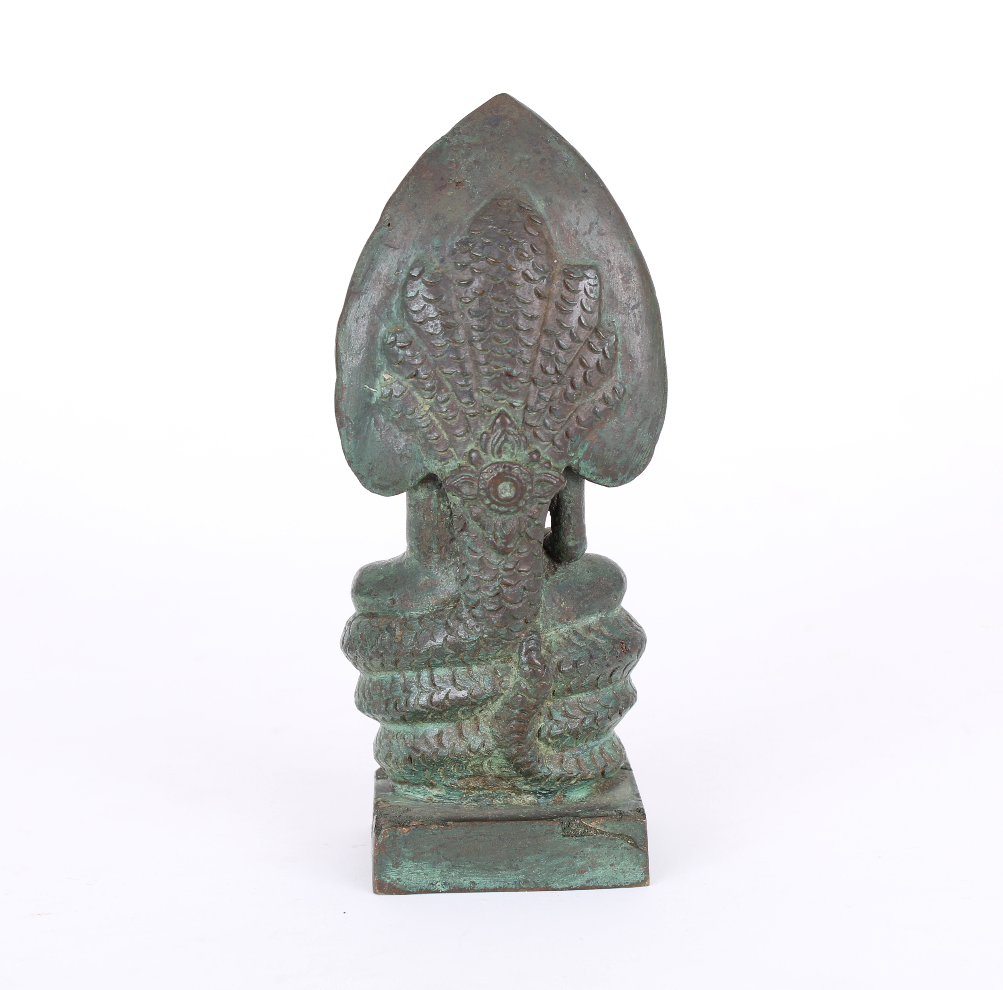 Antique Bronze Tibetan Figure - Image 4 of 7