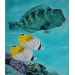 Chris Calle (B. 1961) "Parrotfish"