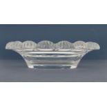 Lalique France "Pornic" Scallped Bowl