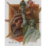 Mark Schuler (B. 1951) "Statue of Liberty"