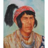 Paul & Chris Calle "Seminole Indian Portrait"