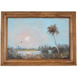 Signed, Florida Highwaymen Style Painting