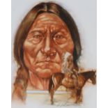 Hodges Soileau (B. 1943) "Sitting Bull"