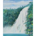 George Sottung (1927 - 1999) "Kepirohi Falls"