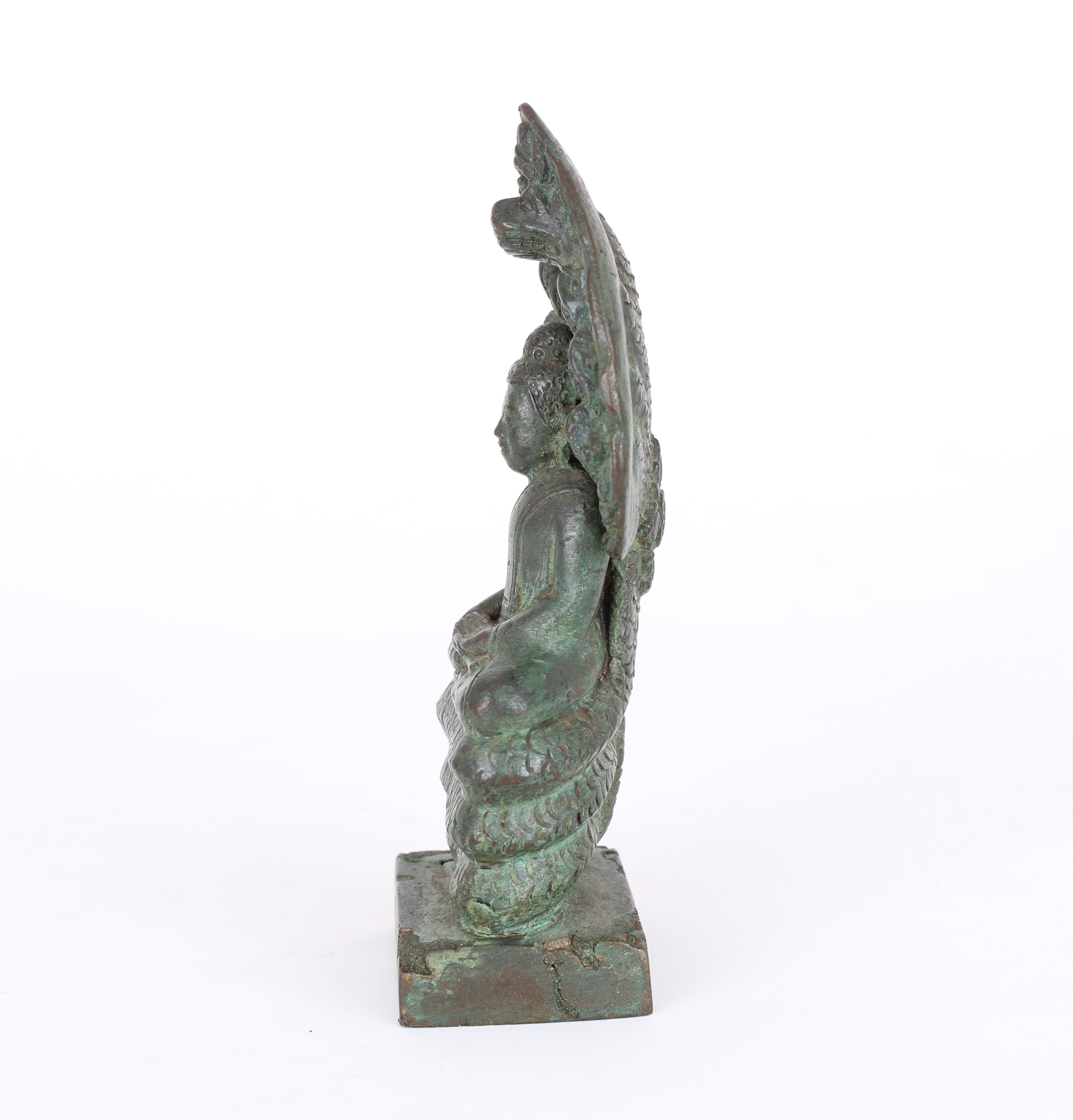 Antique Bronze Tibetan Figure - Image 6 of 7