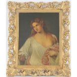 After Titian, 19th C. Painting of a Woman