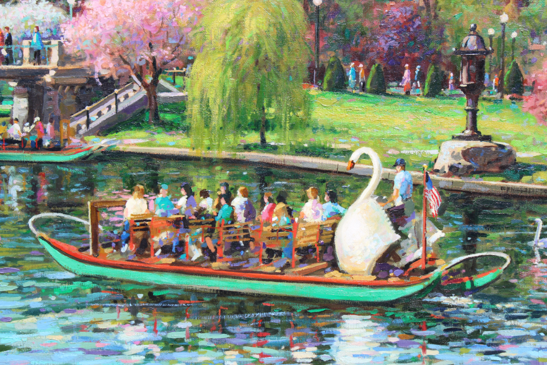 Donald Mosher (1945 - 2014) Boston Public Garden - Image 4 of 8