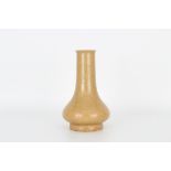 Chinese Song Longquan Yellow-Glazed Mallet Vase