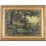 American School Impressionist Landscape Painting