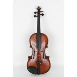 Antique Violin, Bernadel Paris 1834 Label