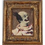 Signed 'Meister', 20th C. Clown Painting