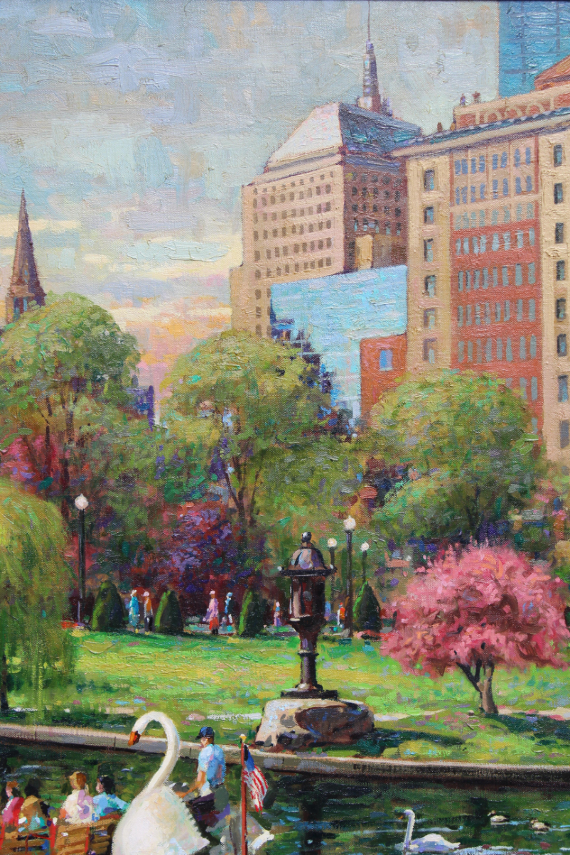 Donald Mosher (1945 - 2014) Boston Public Garden - Image 5 of 8