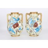 Pair, Antique French Aesthetic Period Vases