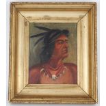 American School, Native American Portrait