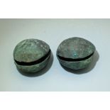 Pair Moche Copper Bells - Peru, ca. 400-700 AD