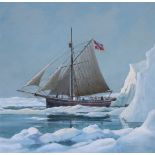 Charles Lundgren (1911-1988) Fram - Roald Amundsen