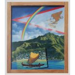 Howard Koslow (1924 - 2016) "American Samoa"