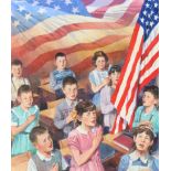 Dennis Lyall (B. 1946) "Pledge of Allegiance"