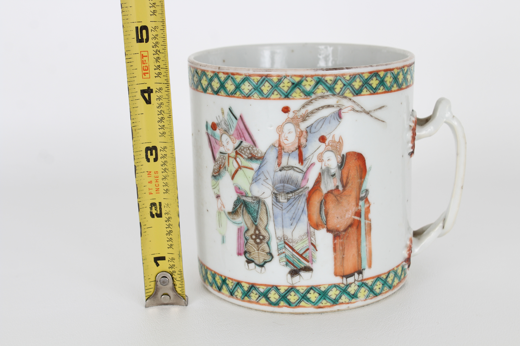 Qing, Signed Chinese Porcelain Calligraphy Cup - Image 6 of 7