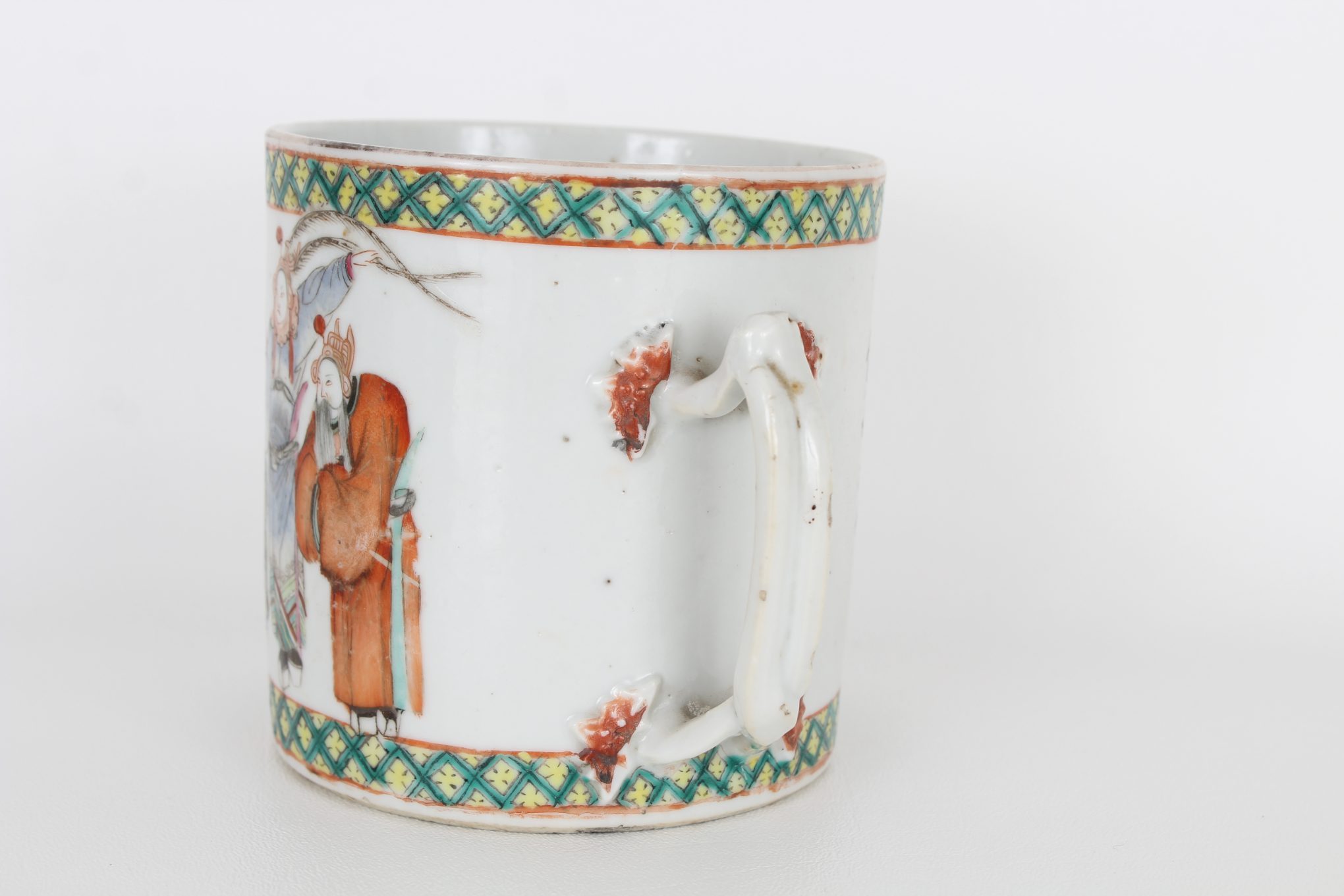 Qing, Signed Chinese Porcelain Calligraphy Cup - Image 5 of 7