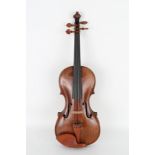 Antique Violin, Carlo Landolfi Label