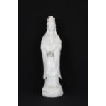 Large Dehua Standing Guanyin, Ex Christie's