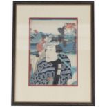 Antique Japanese Woodblock Print