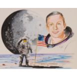 Robert Carlin (B. 1925) "Neil Armstrong"