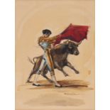 Beltran, Spanish School Painting of a Matador