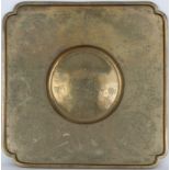 Antique Chinese Bronze Chinoiserie Platter