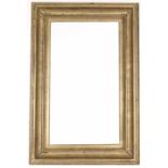 Antique American School Gilt Fluted Cove Frame