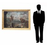 Exceptional Large Old Master Figural Painting