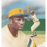 Donald Moss (1920 - 2010) "Roberto Clemente"